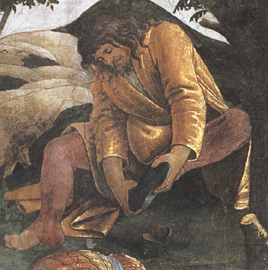 Trials of Moses (mk36), Sandro Botticelli